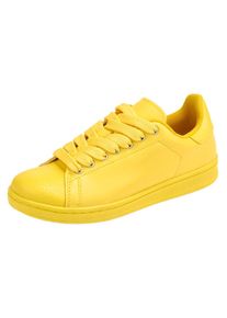 Heine, Damen Sneaker, Gelb