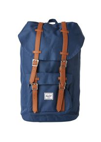 HERSCHEL, Damen Rucksack 'Little America', Navy / Braun / Pink