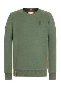 Naketano, Herren Sweatshirt 'First Blood', Dunkelgr&uuml;n