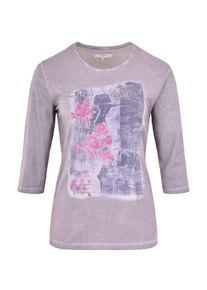 NAVIGAZIONE, Damen Shirt 'Pi&ugrave;', Pastelllila / Dunkellila