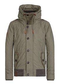 Naketano, Herren Jacke 'Knecht Schluckspecht', Oliv