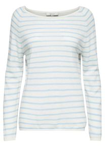 Selected Femme, Damen Strickpullover, Hellblau / Hellgrau