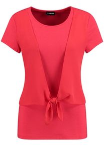Taifun, Damen T-Shirt, Neonrot