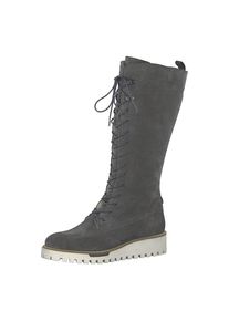Tamaris, Damen Winterstiefel, Hellbraun / Graumeliert / Wei&szlig;