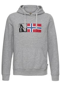 Napapijri, Herren Pullover 'Benos', Blau / Grau / Rot / Schwarz / Weiß