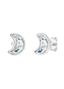 Elli, Damen Ohrringe 'Halbmond', Silber