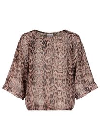IN FRONT, Damen Bluse 'Shelly', Beige / Hellbeige
