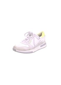 Paul Green, Damen Schnürschuhe, Gelb / Hellgrau / Weiß