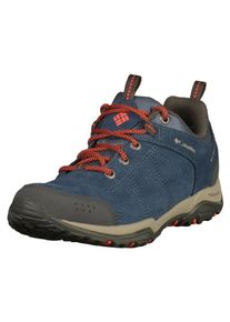 Columbia, Damen Wanderschuhe, Blau / Anthrazit / Rot