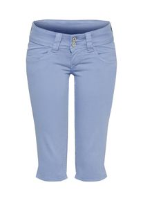 Pepe Jeans, Damen Regular Hose 'VENUS CROP', Blau