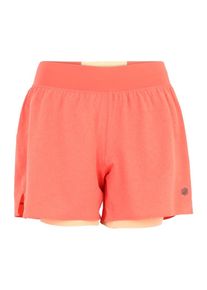 asics, Damen Laufshort 2-in-1 '5.5 Inch', Koralle