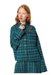 THE KOOPLES, Damen Hemd, Anthrazit / Jade