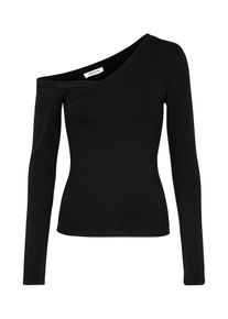 EDITED, Damen Langarmshirt 'Ayla', Schwarz