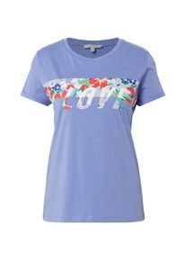 Tom Tailor Denim, Damen T-Shirt, Rauchblau / Mischfarben