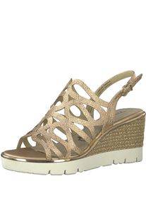 Tamaris, Damen Keilsandale, Champagner
