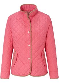 Basler, Damen Steppjacke, Braun / Pink