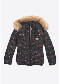 Kaporal5 Kaporal, Mädchen Steppjacke 'Delle Camp', Creme / Pitaya / Schwarz