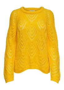 Only, Damen Pullover, Goldgelb