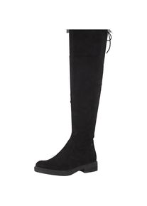 Tamaris, Damen Overknee, Schwarz