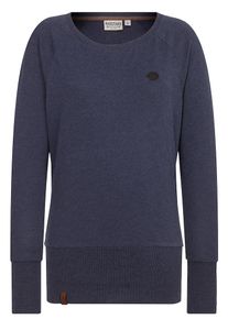 Naketano, Damen Langarmshirt 'Patty Papucie', Nachtblau