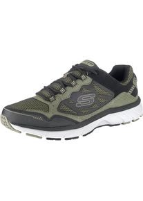 Skechers, Herren Sneaker 'Bowerz', Khaki / Schwarz