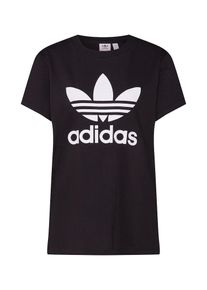adidas originals, Damen Shirt 'Boyfriend', Schwarz / Wei&szlig;