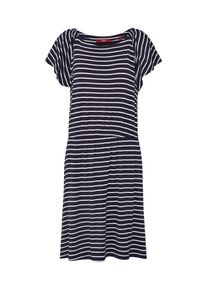 s.Oliver RED LABEL, Damen Kleid, Navy / Weiß