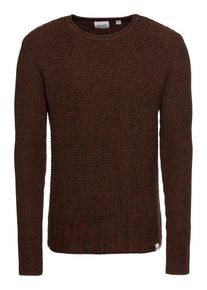 Only & Sons Only & Sons, Herren Pullover 'onsSATO MULTI CLR KNIT NOOS', Weinrot