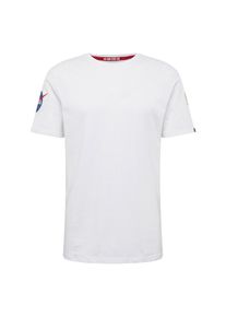 Alpha Industries, Herren Shirt 'Nasa', Weiß