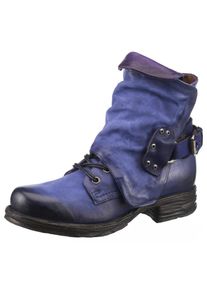 A.S.98, Damen Bikerboots, Blau