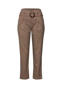 New Look, Damen Hose 'CINDY CHECK TROUSER', Braun