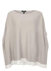 s.Oliver BLACK LABEL, Damen Strickponcho, Camel / Cappuccino