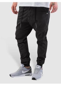 Just Rhyse, Herren Chino-Hose 'Börge', Schwarz