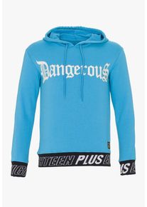 PLUS EIGHTEEN, Herren Kapuzenpullover, T&uuml;rkis