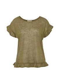 Tom Tailor Denim, Damen T-Shirt, Khaki