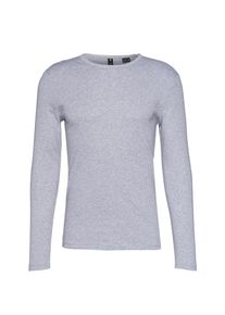 G-Star Raw, Herren Langarmshirt in Slim Fit 'Base R T L/S', Graumeliert