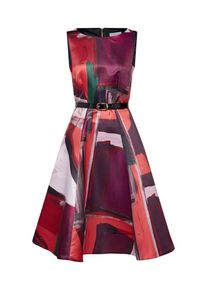Closet London, Damen Cocktailkleid, Lila / Pfirsich / Rosa / Magenta