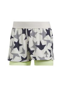 adidas Performance, Damen Shorts, Dunkelblau / Naturwei&szlig;