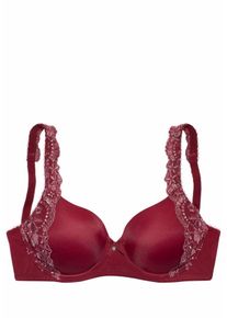 Lascana, Damen Schalen-BH, Weinrot