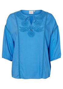 JUNAROSE, Damen Bluse, Hellblau