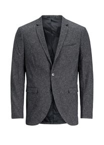 Jack & Jones JACK & JONES, Herren strukturierter Blazer, Grau / Graumeliert