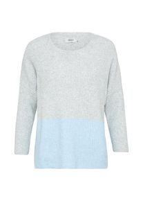 Only, Damen Pullover 'CELIA', Blau / Grau