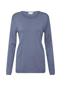 Kaffe, Damen Pullover 'Zoi Astrid', Silbergrau