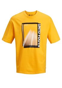 Jack & Jones JACK & JONES, Herren T-Shirt, Gold / Schwarz