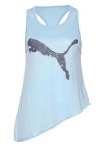 Puma, Damen Funktionstop 'A.C.E. SLOGAN TANK', Taubenblau / Hellblau