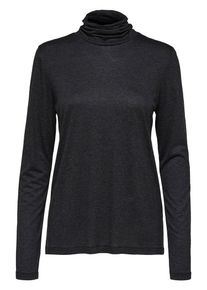 Selected Femme, Damen T-Shirt, Schwarzmeliert