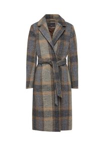 Ichi, Damen Mantel 'SISTA JA', Cognac / Grau / Dunkelgrau