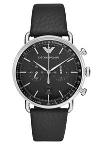 Emporio Armani, Herren Chronograph 'AR11143', Schwarz / Silber