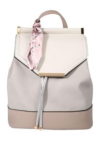 Call it Spring, Damen Rucksack 'PARRANO', Creme / Hellgrau / Altrosa