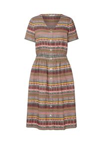EDC by Esprit, Damen Kleid, Gelb / Khaki / Pink